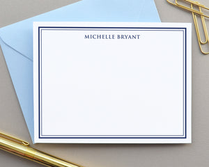 Classic Bordered Note Cards with Envelopes
