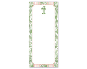 Palm Tree Skinny Notepad