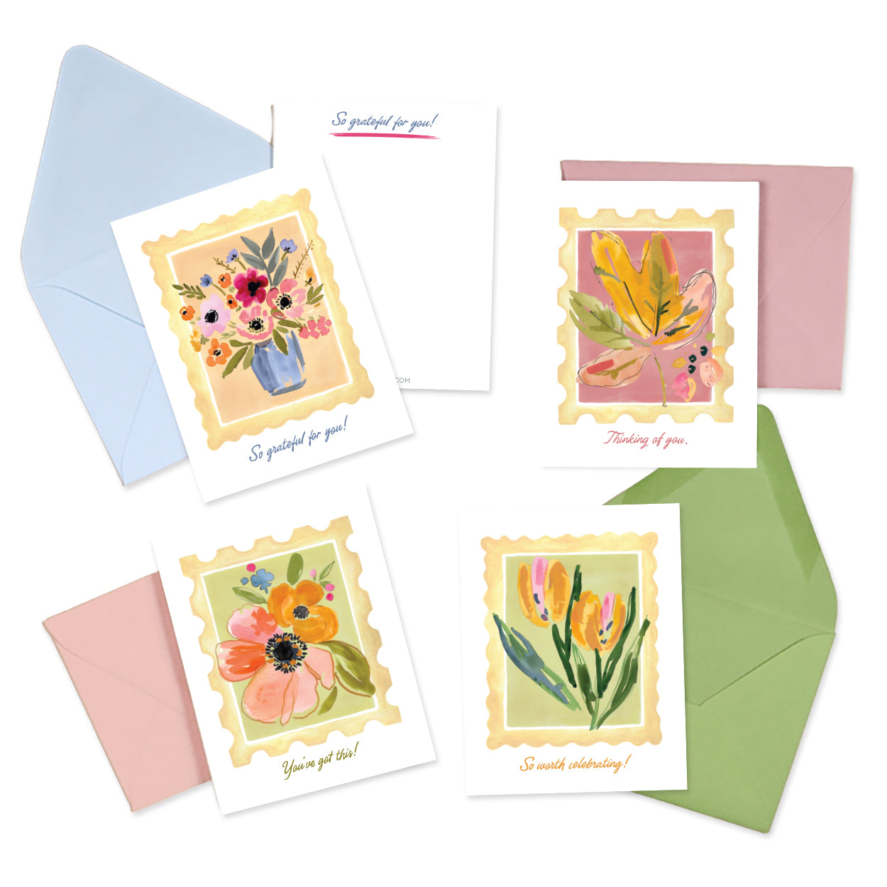 September Letter Project Notecard Set