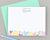Personalized Rainbow Heart Writing Set for Kids