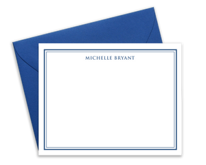 Classic Bordered Note Cards with Envelopes