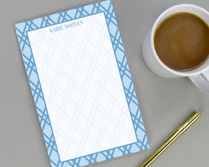 Geometric Patterned Personalized Notepad