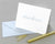 Modern Script Folded Note Cards