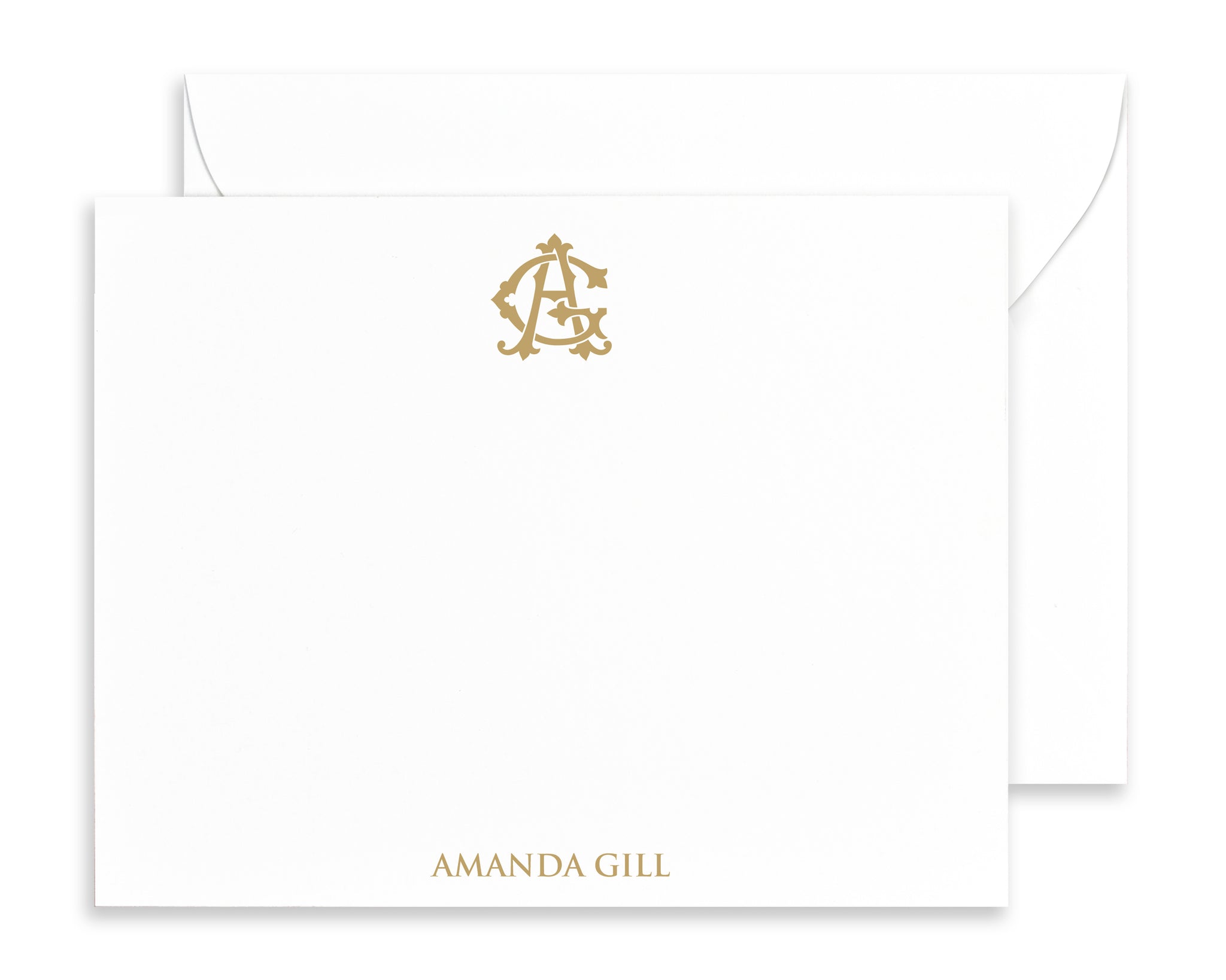 Monogrammed Stationary cards, Monogram Stationery Set, Monogrammed Note  Cards, Monogrammed Gifts for Women, Your Choice of Colors and Quantity