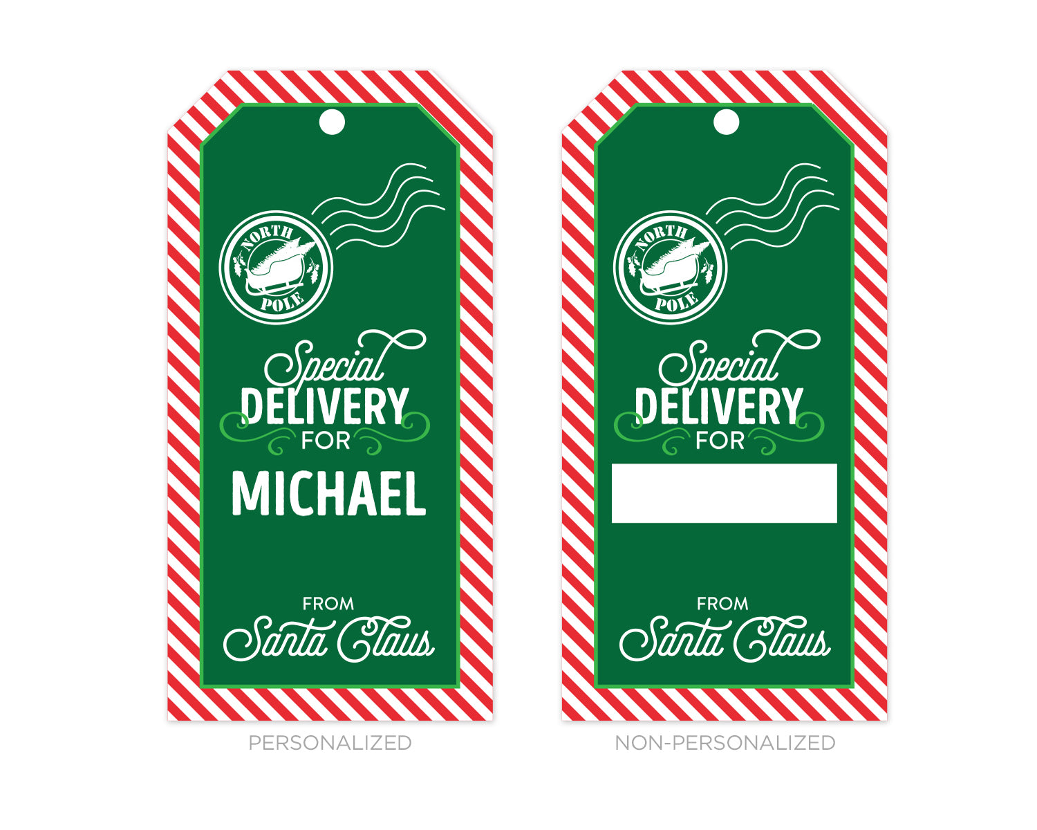 personalized-from-santa-gift-tags-augusta-joy for Free Printable Gift Labels From Santa Personalized from Santa Gift Tags - Augusta Joy for Free Printable Gift Labels From Santa