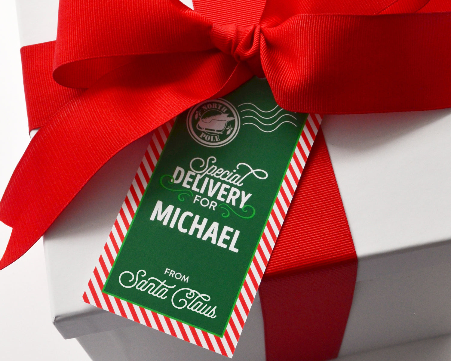 From Santa Special Delivery Gift Labels