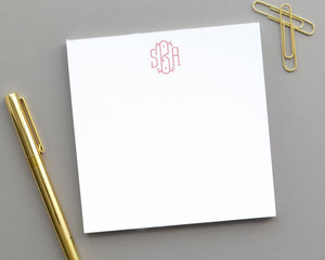 Monogrammed Notepad, Customized Notepad Personalized Gifts