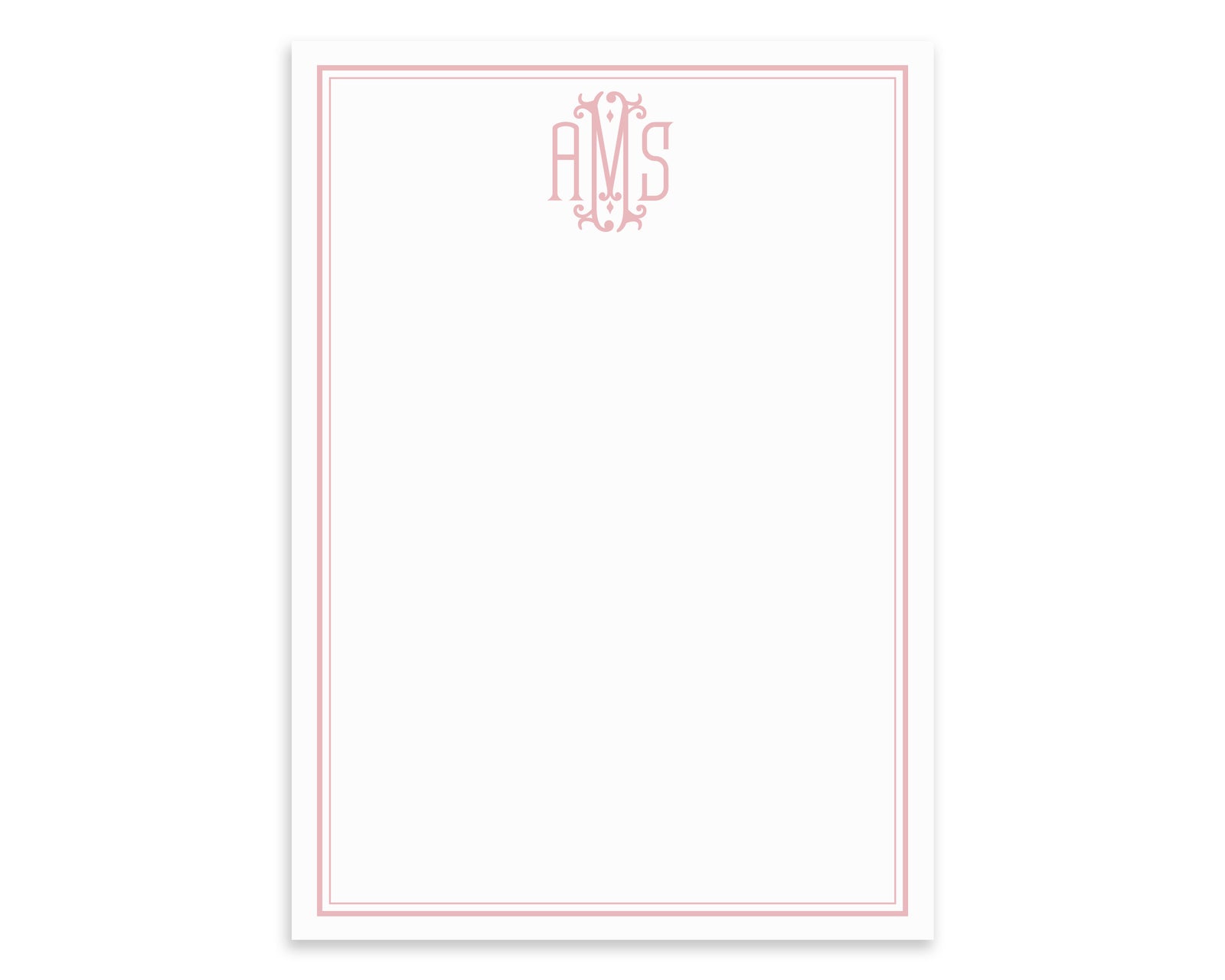 Monogram Notepad, Customized Notepad Personalized Gifts