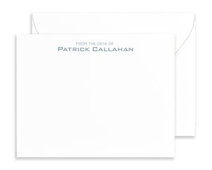 From the Desk of Personalized Note Cards with Envelopes
