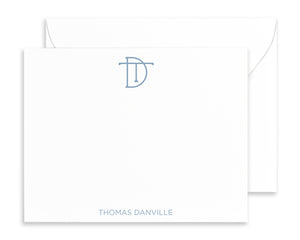 Personalized Monogrammed Stationery for Men